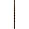 Ekena Millwork Nexus Ceiling Medallion (Fits Canopies up to 2 3/4"), Hnd-Painted Root Beer Crackle, 30"OD x 1 1/4"P CM30NERBC - alternate 3
